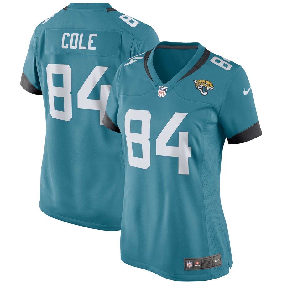 Women's Jacksonville Jaguars Keelan Cole Nike Teal Player Game Jersey