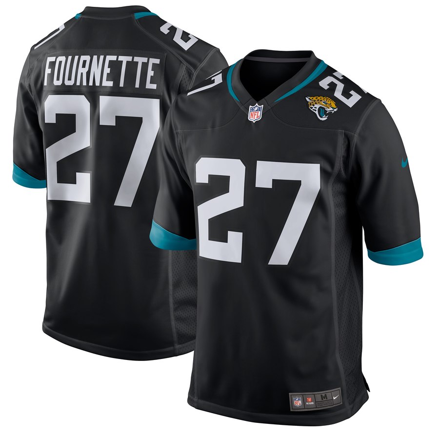 Men's Jacksonville Jaguars Leonard Fournette Nike Black New 2018 Game Jersey