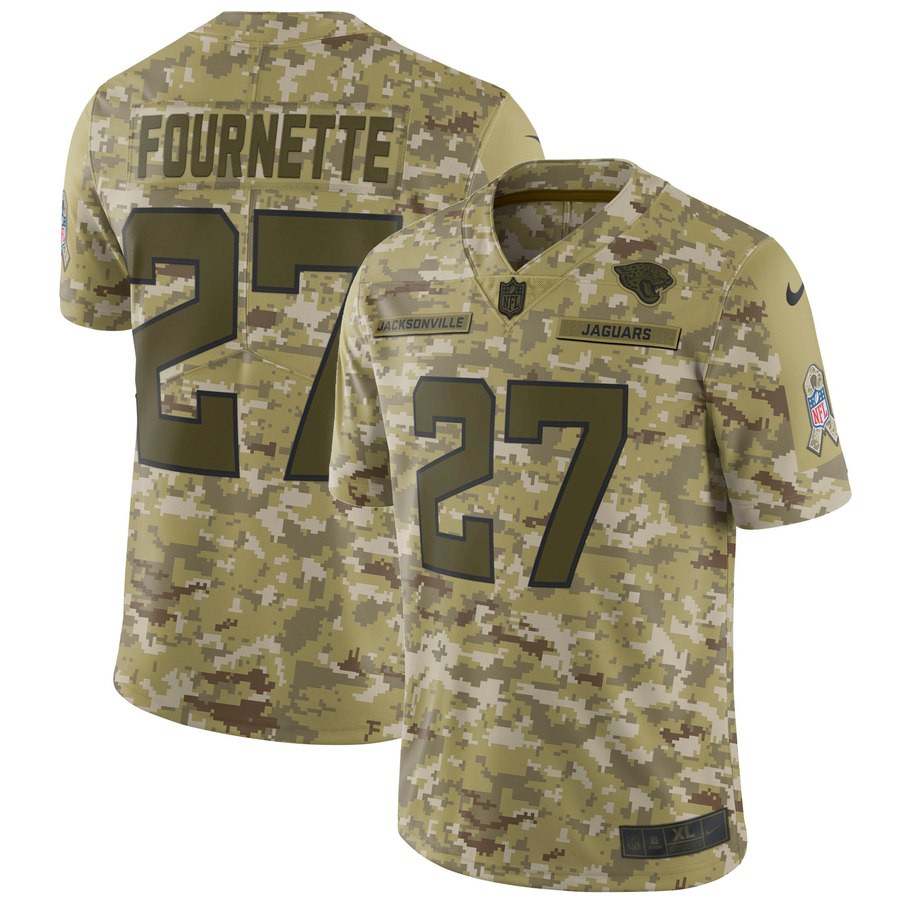 Men's Jacksonville Jaguars Leonard Fournette Nike Camo Salute To Service Limited Jersey