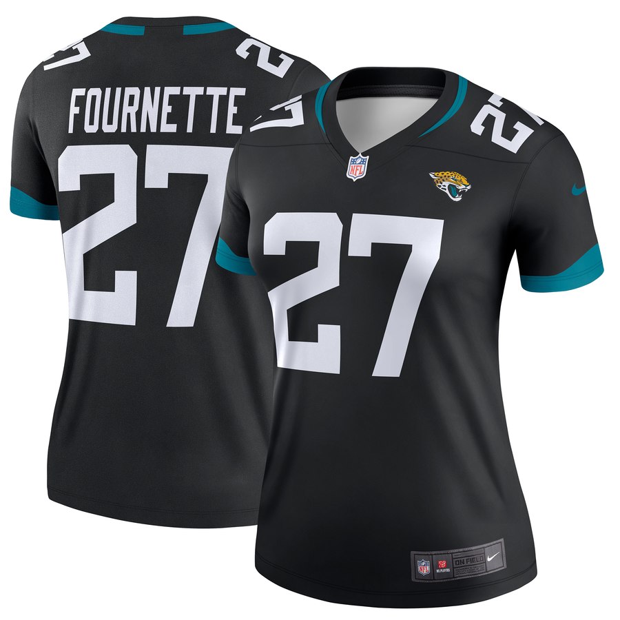 Women's Jacksonville Jaguars Leonard Fournette Nike Black New 2018 Legend Jersey