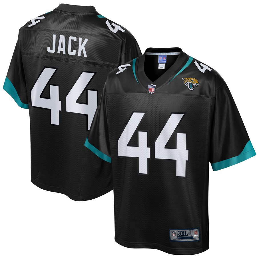 Men's Jacksonville Jaguars Myles Jack Nfl Pro Line Black Big & Tall Team Player Jersey