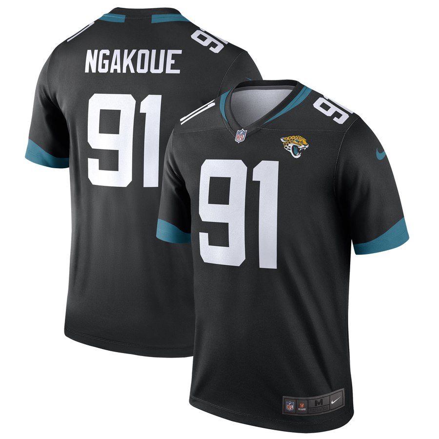 Men's Jacksonville Jaguars Yannick Ngakoue Nike Black Legend Jersey