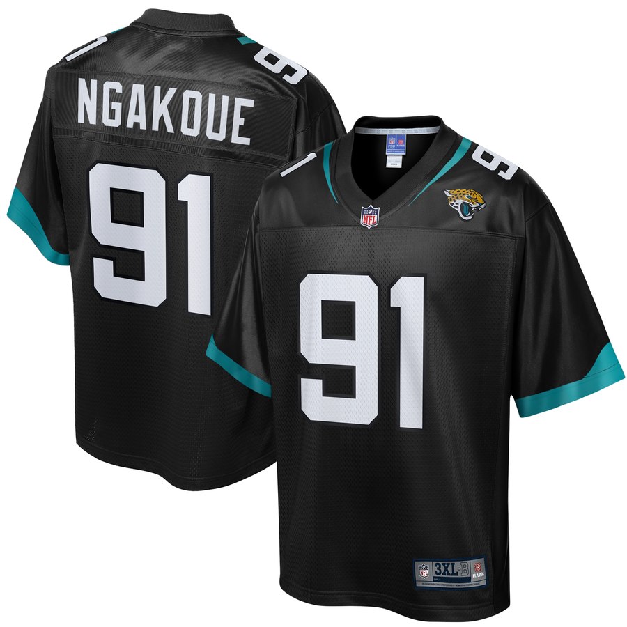 Men's Jacksonville Jaguars Yannick Ngakoue Nfl Pro Line Black Big & Tall Team Player Jersey