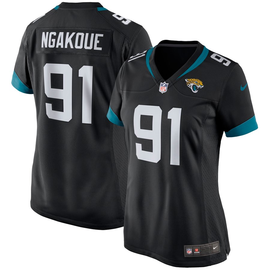 Women's Jacksonville Jaguars Yannick Ngakoue Nike Black Game Jersey