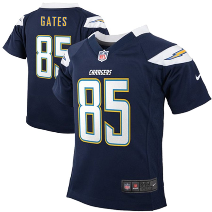 Infant Los Angeles Chargers Antonio Gates Nike Navy Blue Team Color Game Jersey