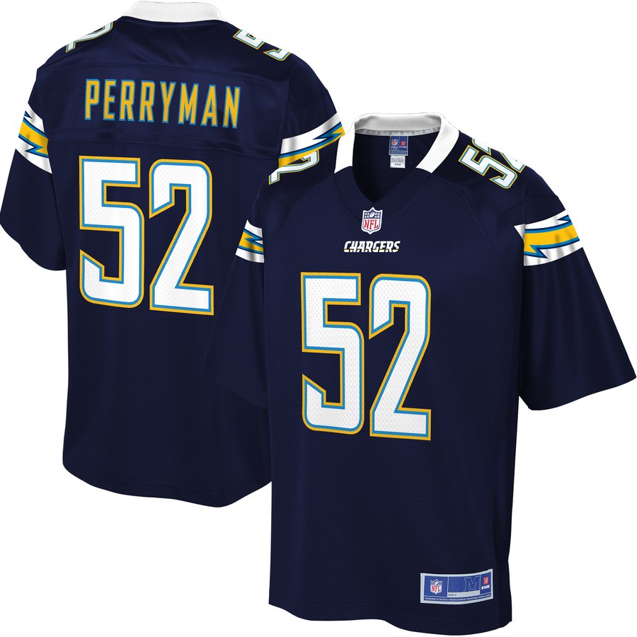 Men's Los Angeles Chargers Denzel Perryman Nfl Pro Line Navy Big & Tall Jersey