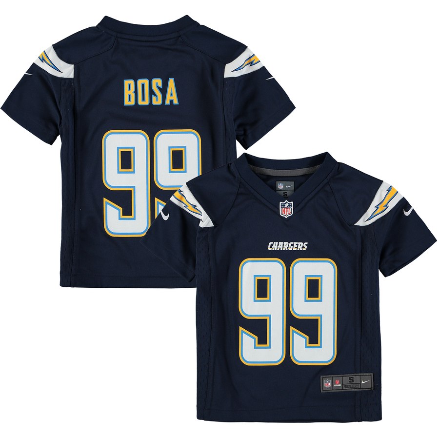 Infant Los Angeles Chargers Joey Bosa Nike Navy Game Jersey