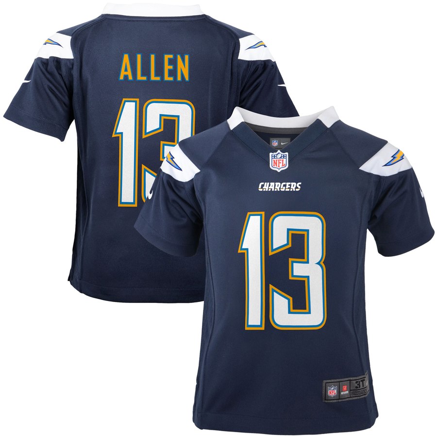 Toddler Los Angeles Chargers Keenan Allen Nike Navy Game Jersey