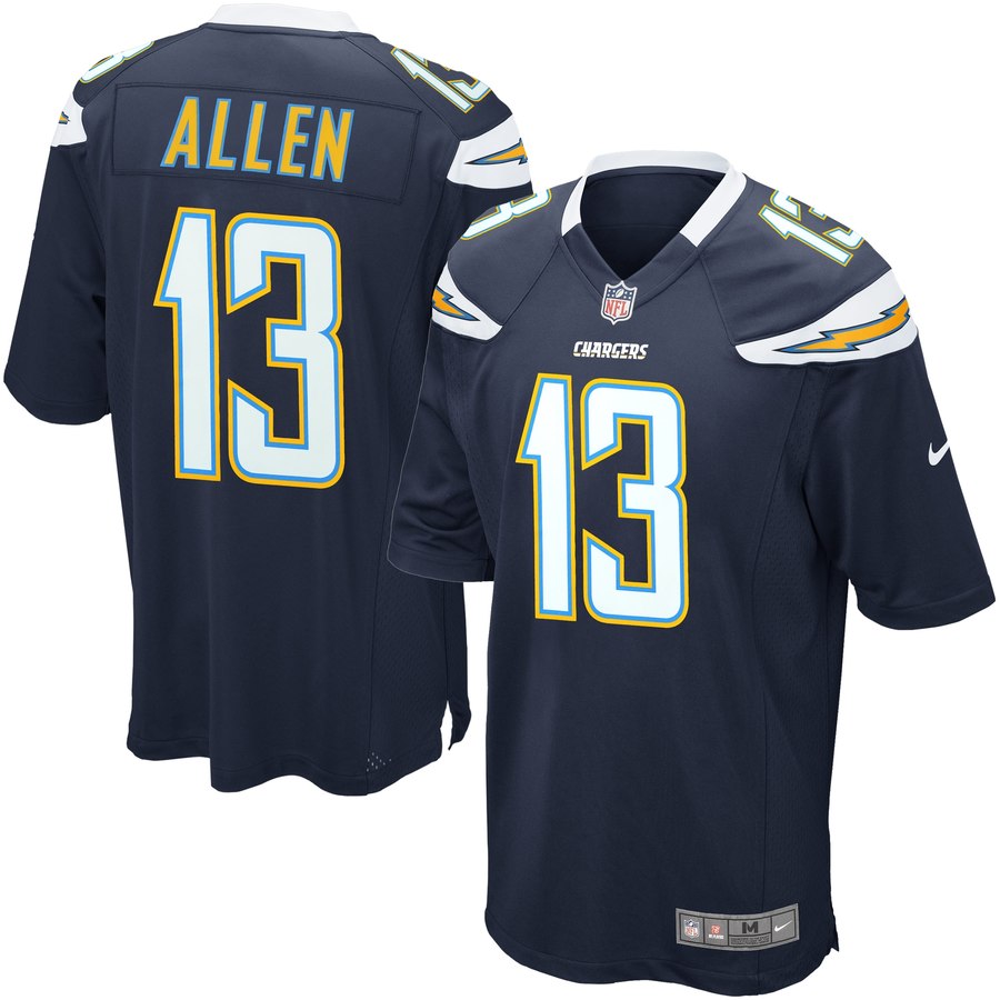 Youth Los Angeles Chargers Keenan Allen Nike Navy Blue Team Color Game Jersey