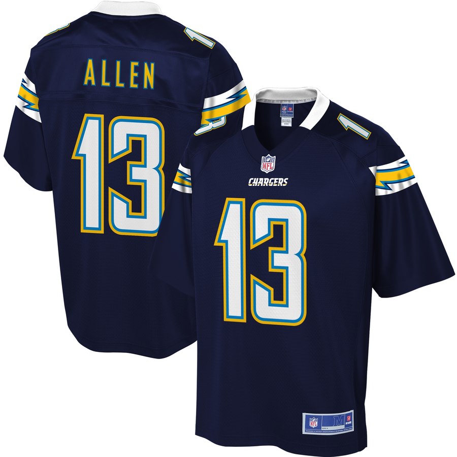 Youth Los Angeles Chargers Keenan Allen Pro Line Team Color Game Jersey