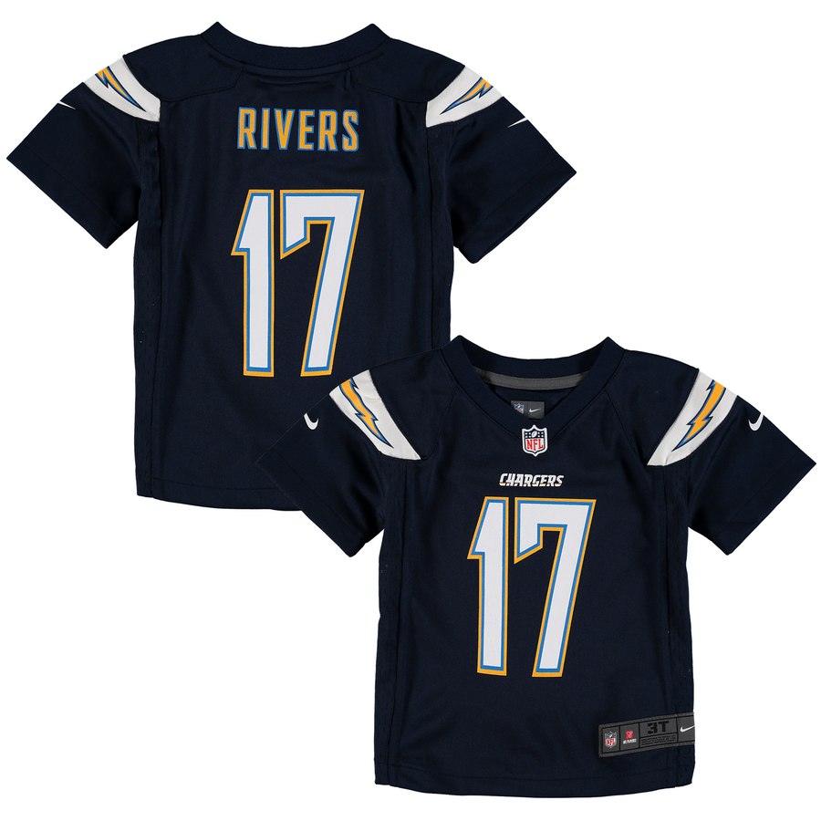 Toddler Los Angeles Chargers Philip Rivers Nike Navy Blue Game Jersey