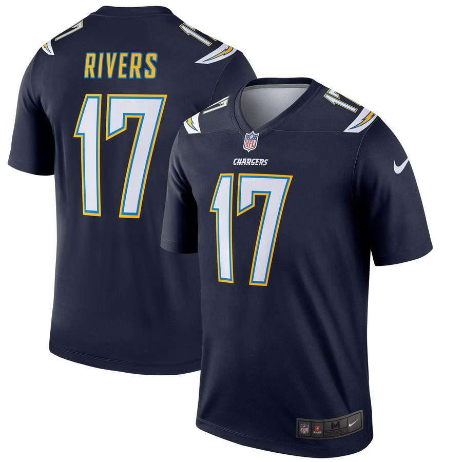 Men's Los Angeles Chargers Philip Rivers Nike Navy Legend Jersey