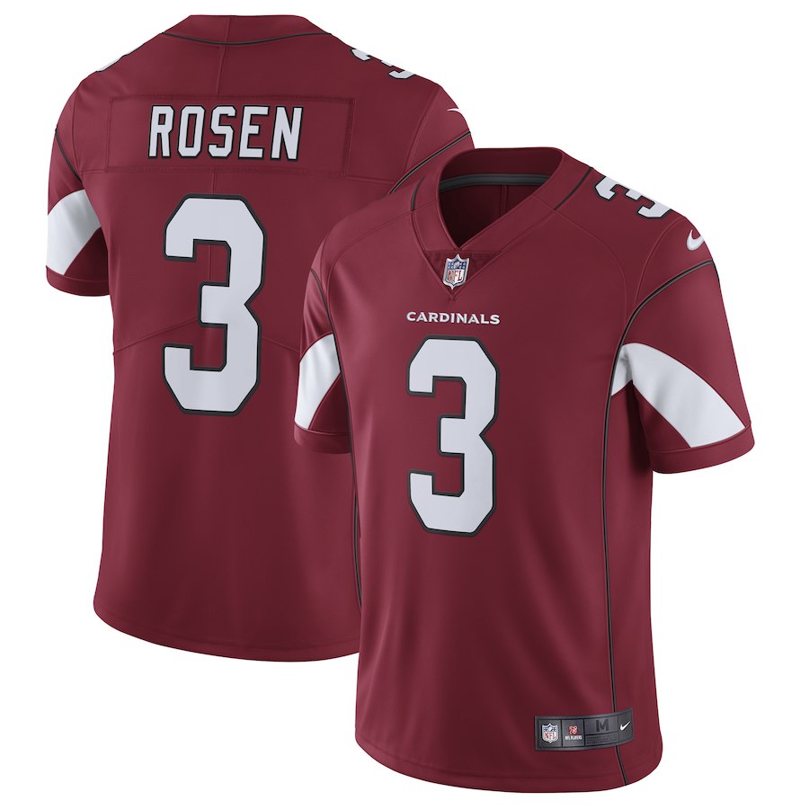 Men's Arizona Cardinals Josh Rosen Nike Cardinal Vapor Untouchable Limited Jersey