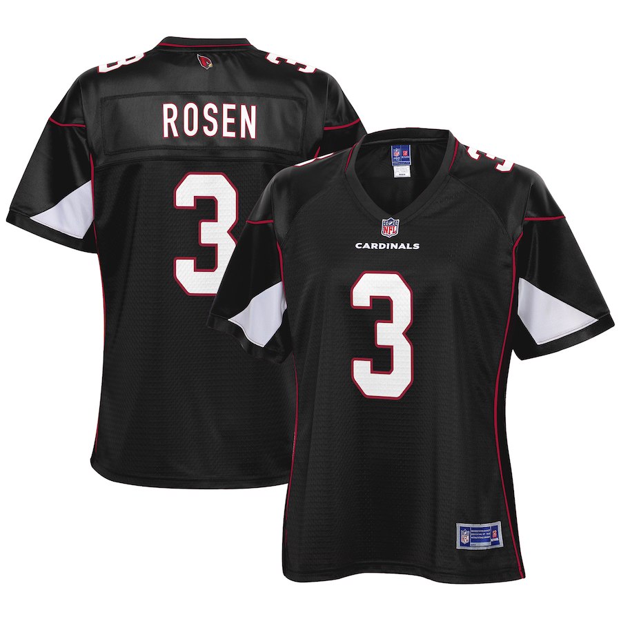 Women's Arizona Cardinals Josh Rosen NFL Pro Line Black Alternate Player Jersey