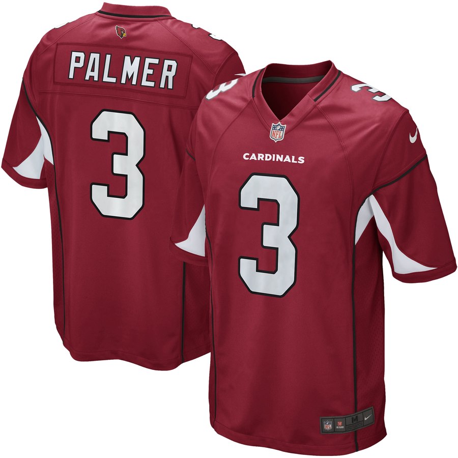 Mens Arizona Cardinals Carson Palmer Nike Cardinal Game Jersey