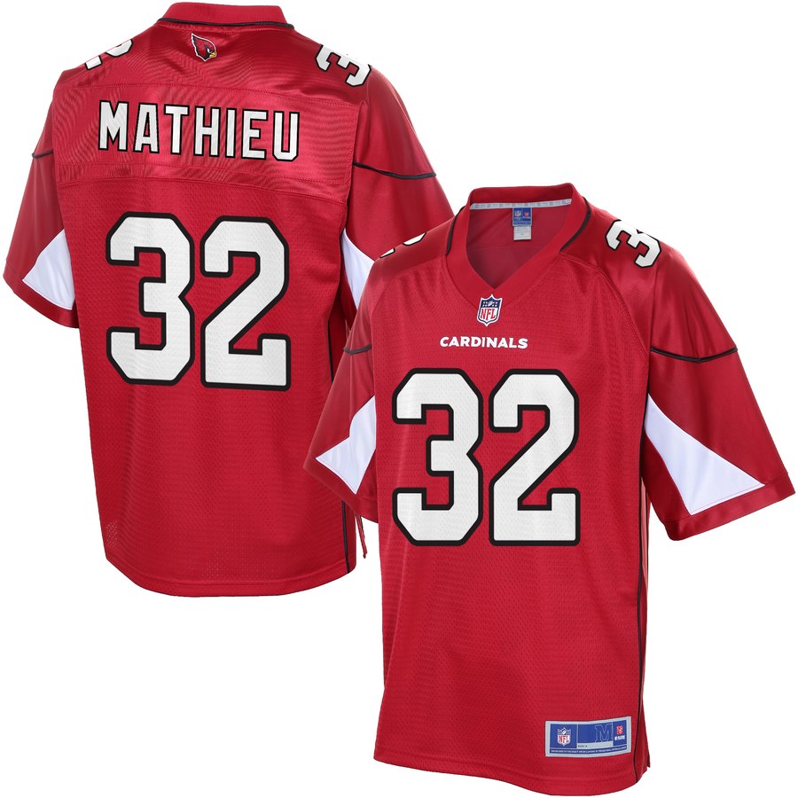 Mens Arizona Cardinals Tyrann Mathieu NFL Pro Line Cardinal Big And Tall Team Color Jersey