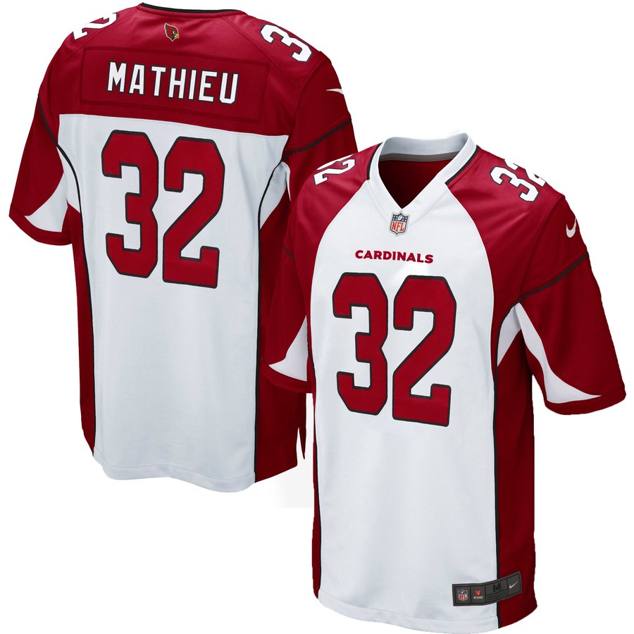 Youth Arizona Cardinals Tyrann Mathieu Nike White Game Jersey