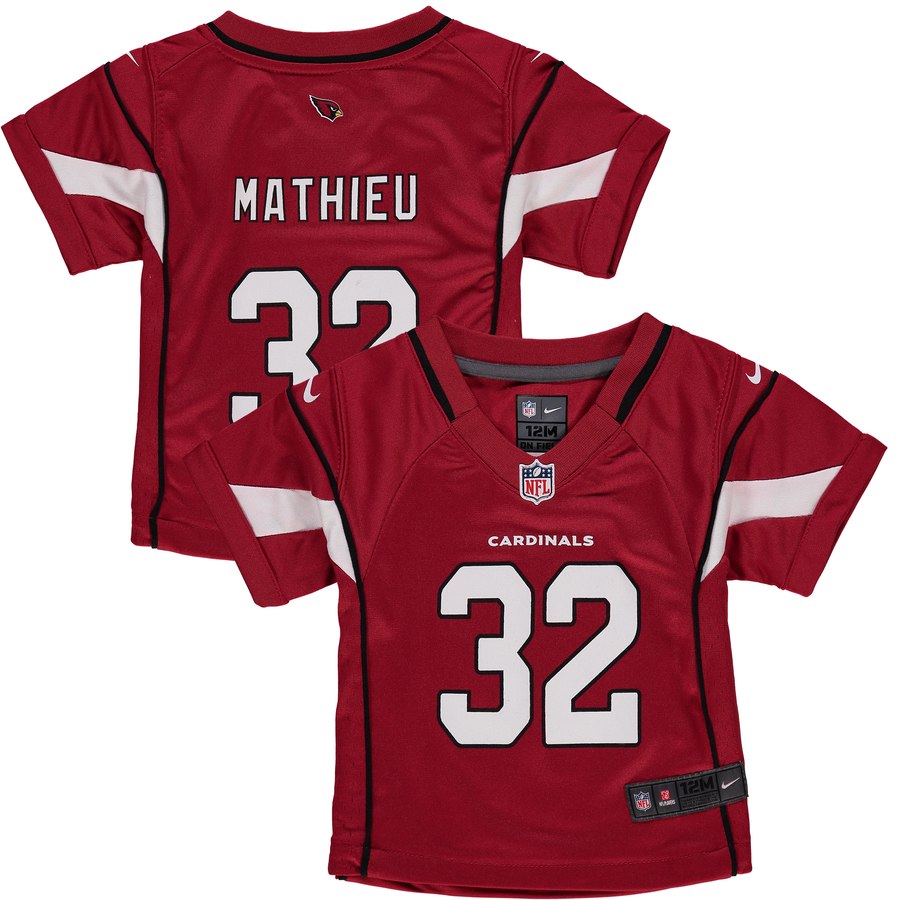 Infant Arizona Cardinals Tyrann Mathieu Nike Cardinal Game Jersey