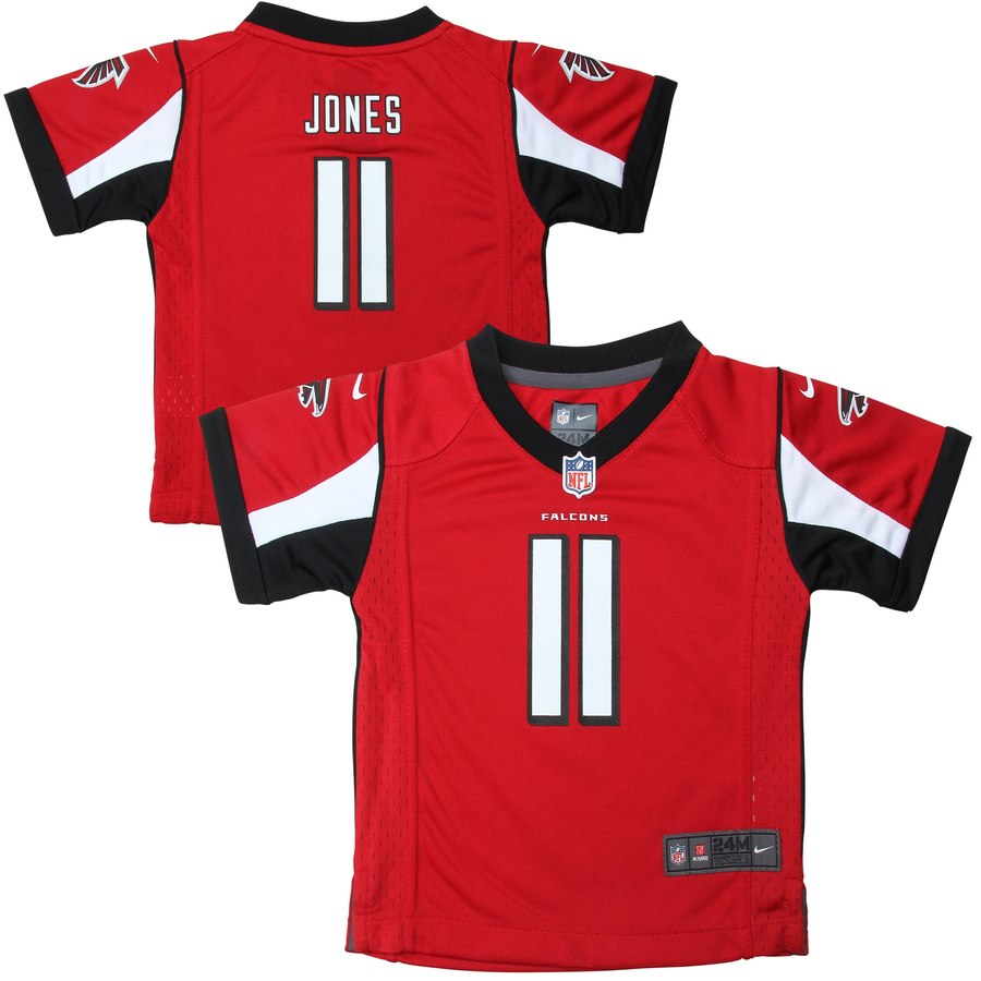 Infant Atlanta Falcons Julio Jones Nike Red Team Color Game Jersey