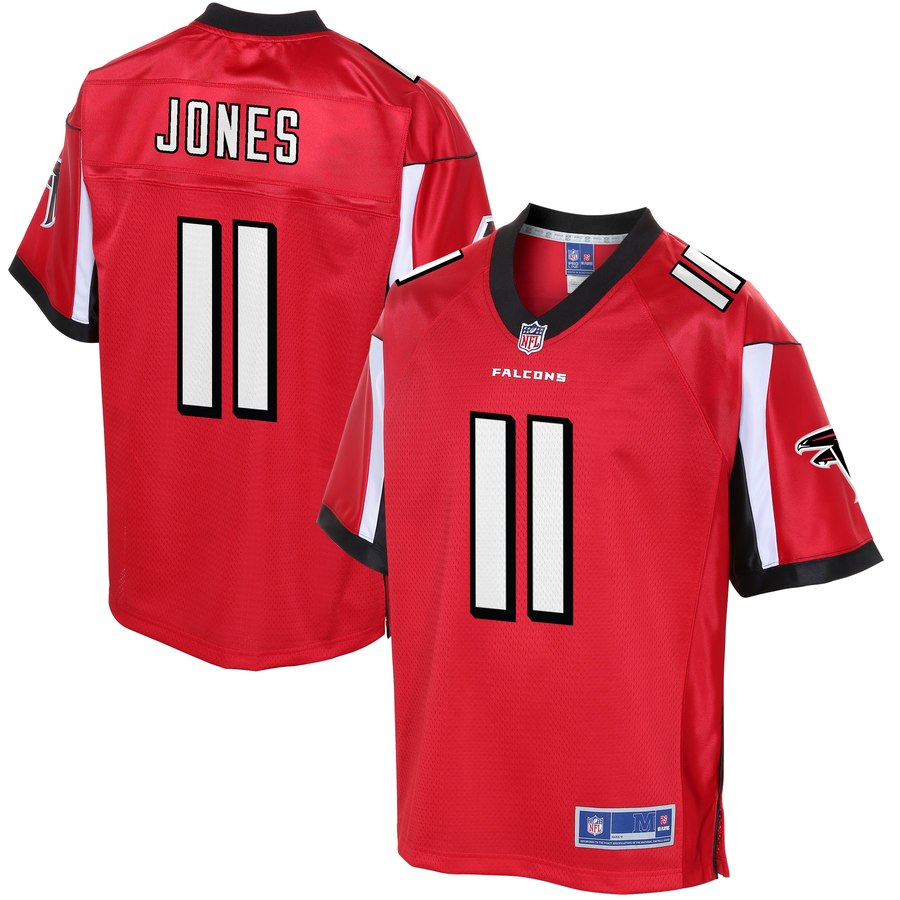 Mens Atlanta Falcons Julio Jones NFL Pro Line Big And Tall Team Color Jersey