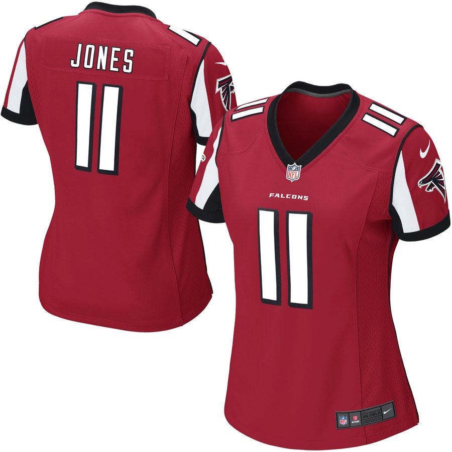 Girls Youth Atlanta Falcons Julio Jones Nike Red Game Jersey