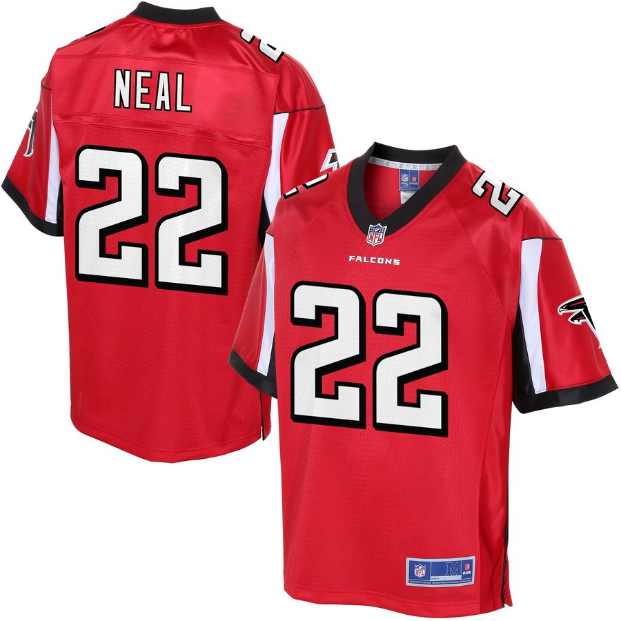 Mens Atlanta Falcons Keanu Neal NFL Pro Line Red Player Jersey