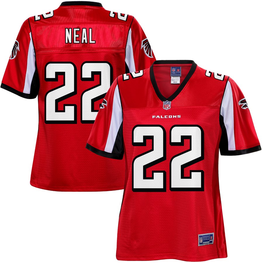 Women's Atlanta Falcons Keanu Neal NFL Pro Line Red Player Jersey