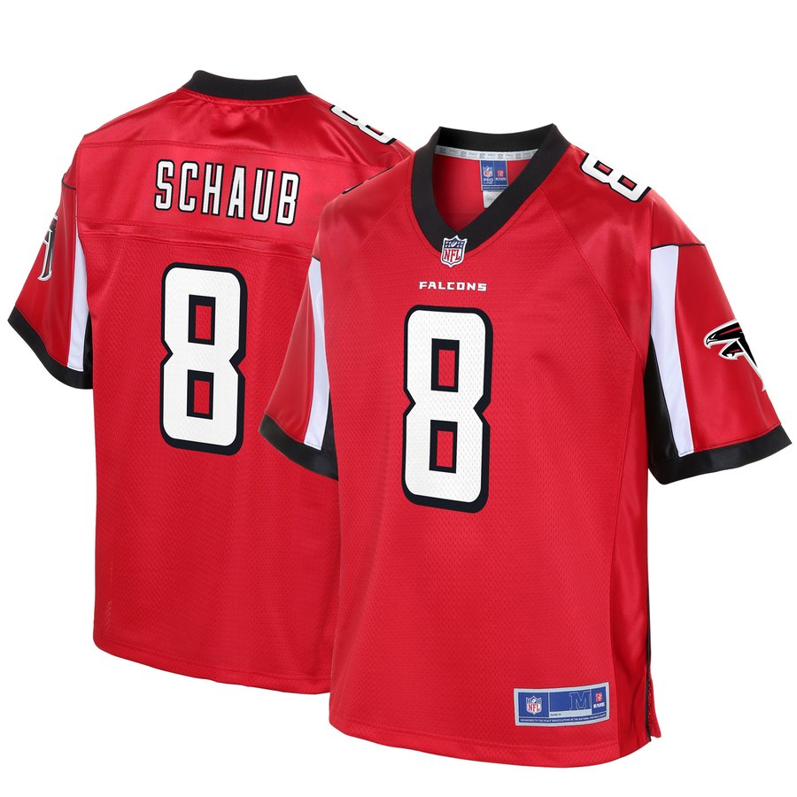 Mens Atlanta Falcons Matt Schaub NFL Pro Line Red Big And Tall Player Jersey