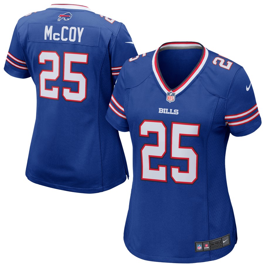 Women's Buffalo Bills Lesean Mccoy Nike Royal Blue Game Jersey