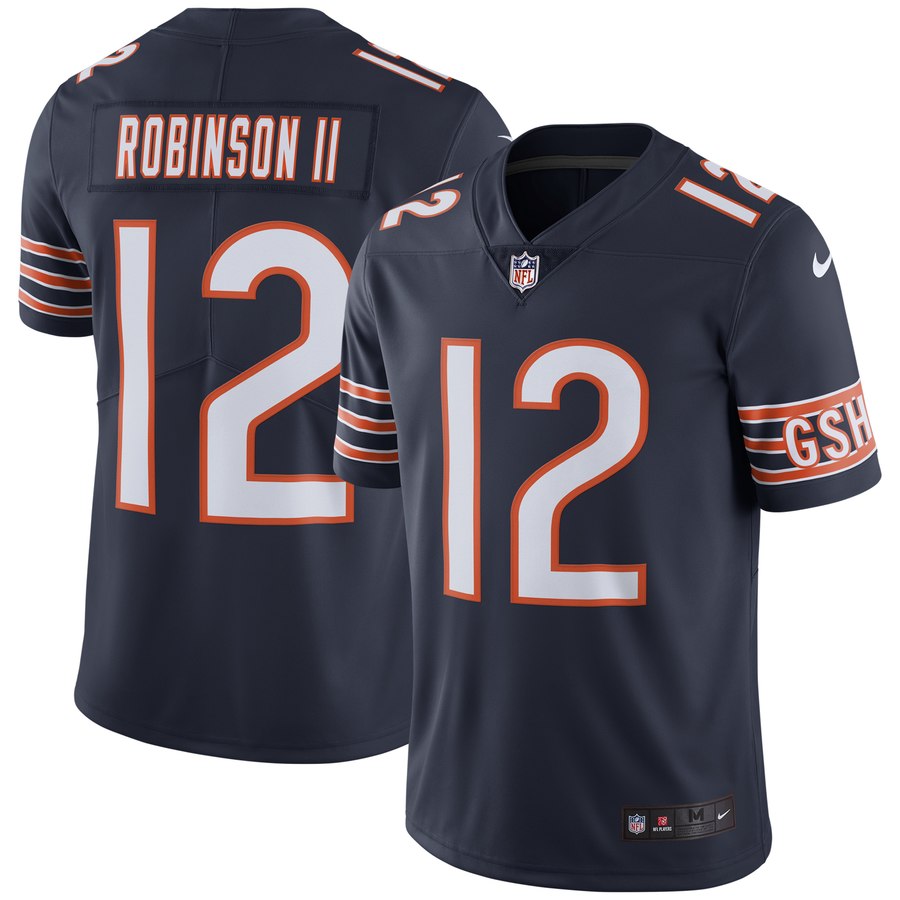 Mens Chicago Bears Allen Robinson Nike Navy Vapor Untouchable Limited Jersey