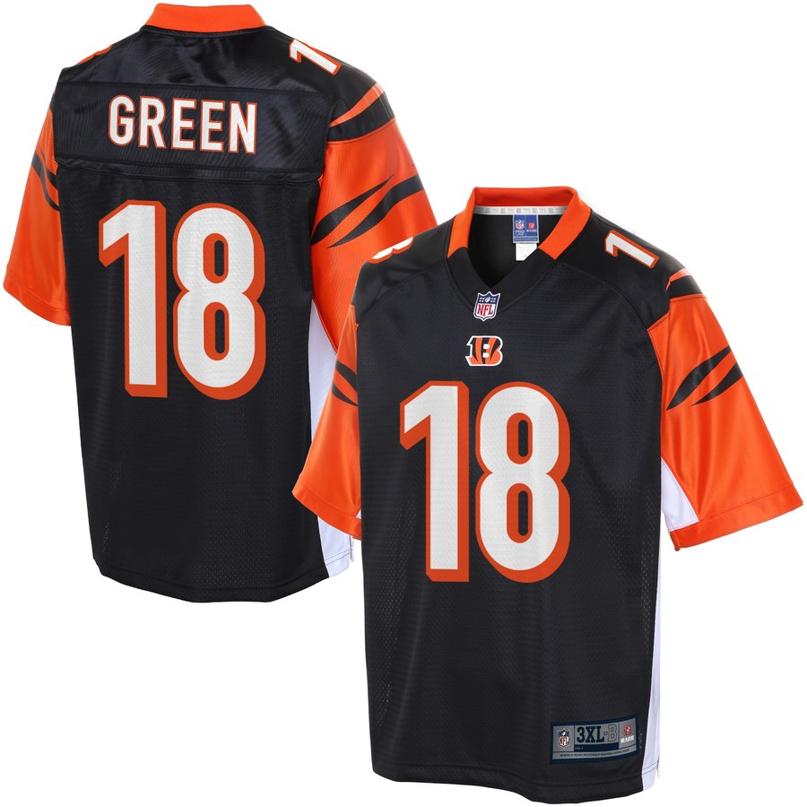 NFL Pro Line Mens Cincinnati Bengals Aj Green Big And Tall Team Color Jersey