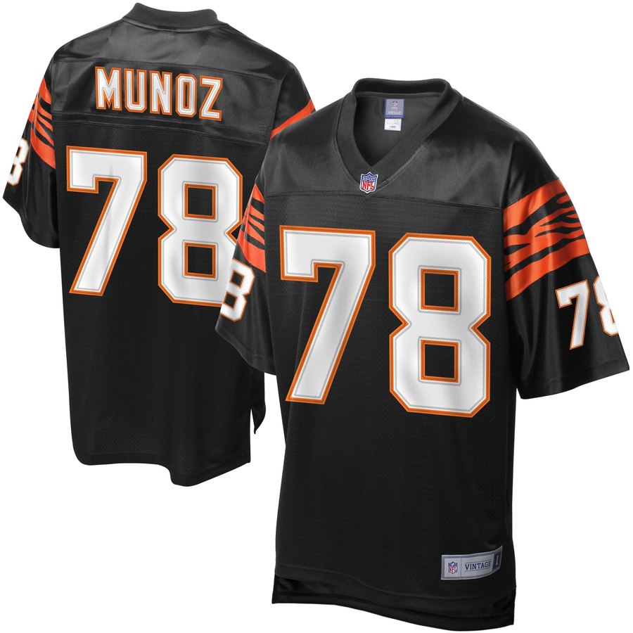 Mens NFL Pro Line Cincinnati Bengals Anthony Munoz Retired Player Jersey