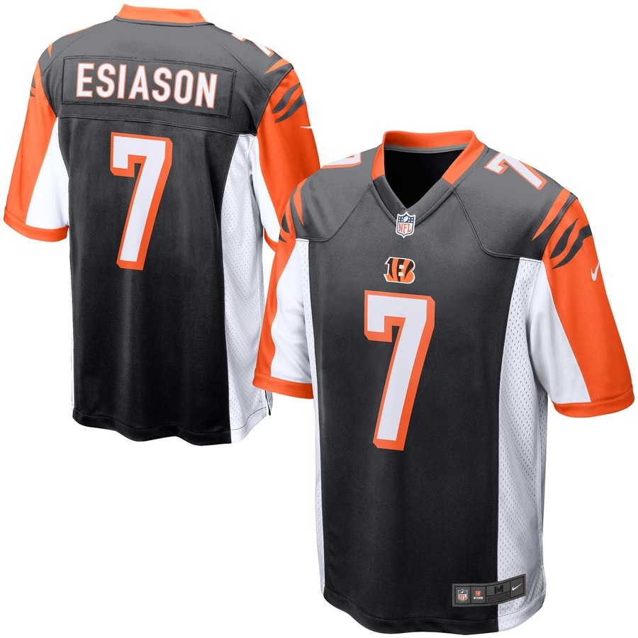 Nike Boomer Esiason Cincinnati Bengals Retired Player Jersey Black