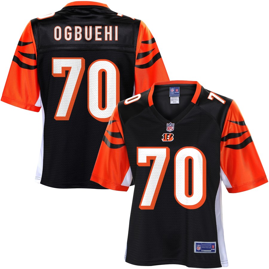 Pro Line Women's Cincinnati Bengals Cedric Ogbuehi Team Color Jersey