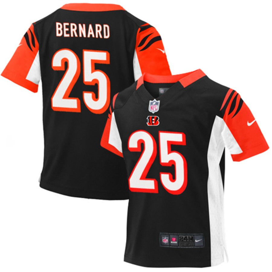 Infant Cincinnati Bengals Giovani Bernard Nike Black Team Color Game Jersey