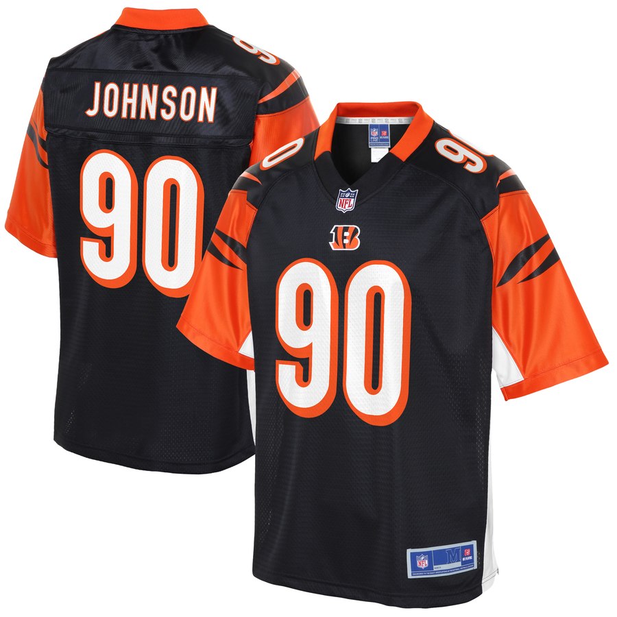 Mens Cincinnati Bengals Michael Johnson NFL Pro Line Black Player Jersey