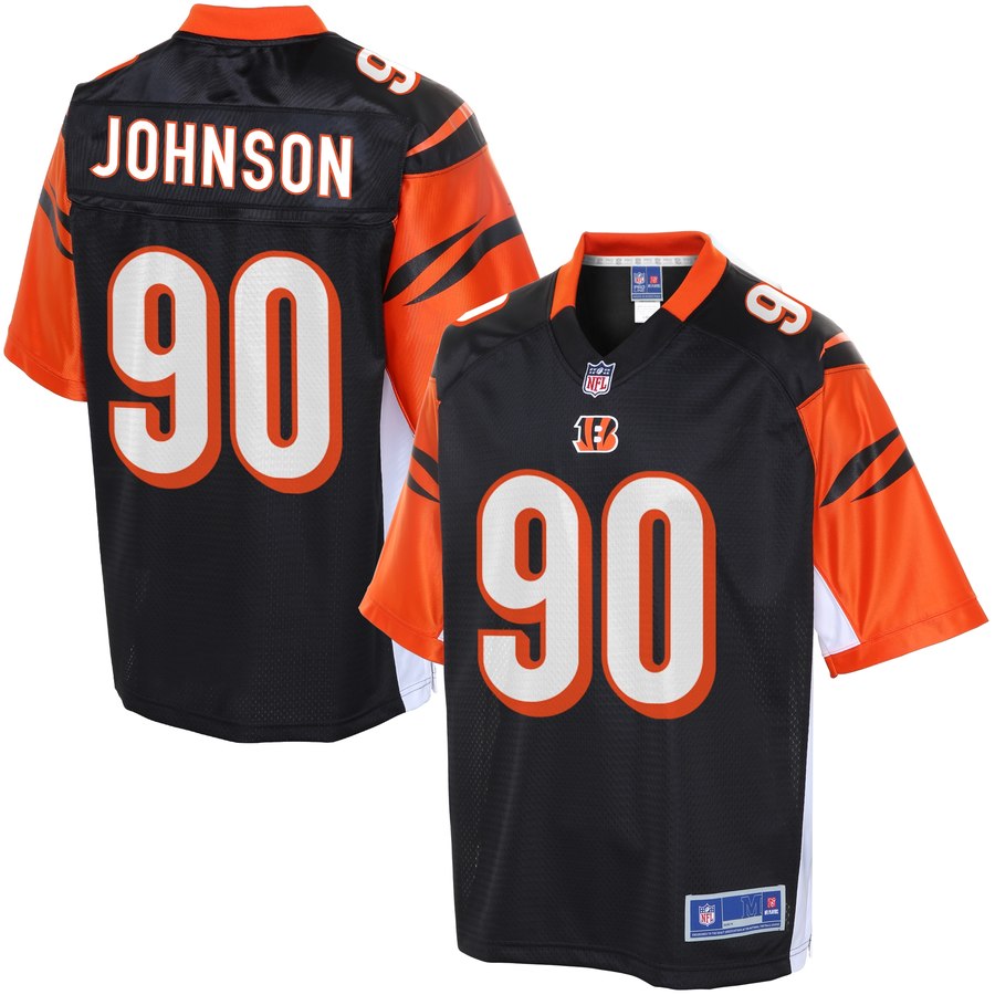 NFL Pro Line Mens Cincinnati Bengals Michael Johnson Team Color Jersey