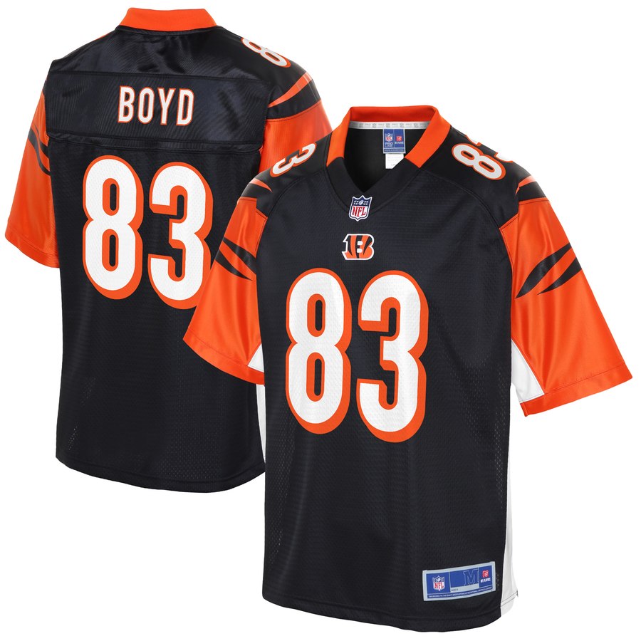 Mens Cincinnati Bengals Tyler Boyd NFL Pro Line Black Big And Tall Player Jersey