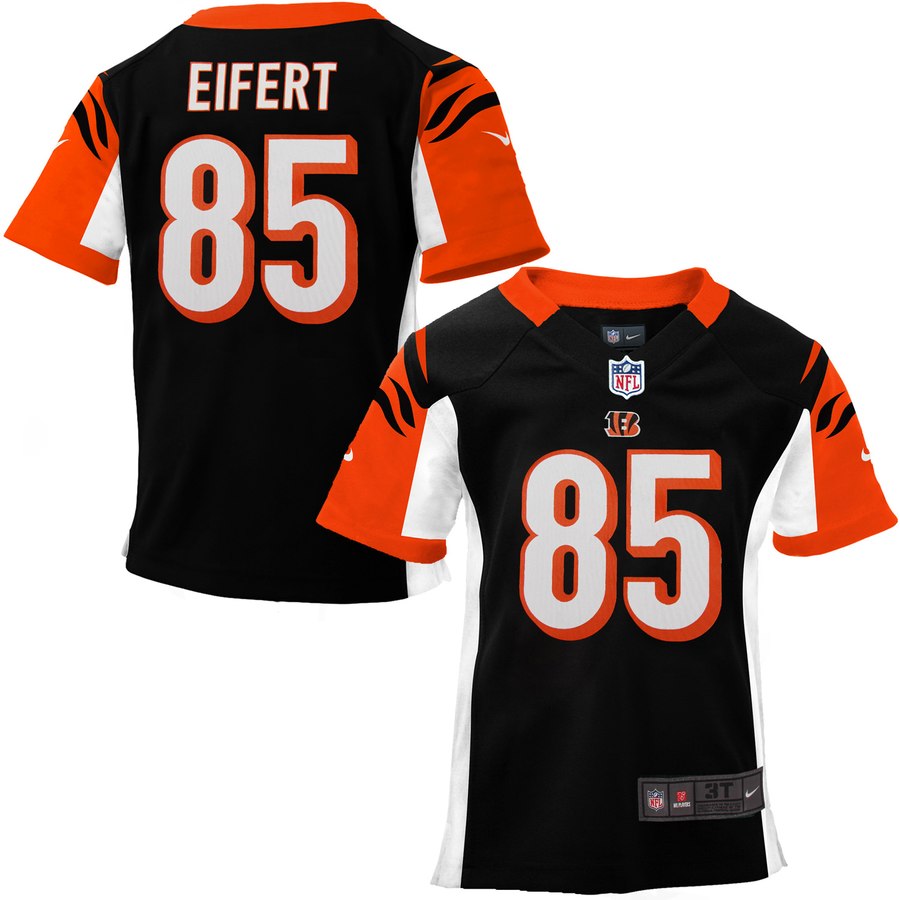 Toddler Cincinnati Bengals Tyler Eifert Nike Black Game Jersey