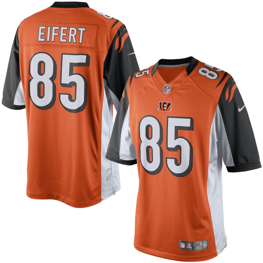 Mens Cincinnati Bengals Tyler Eifert Nike Orange Limited Jersey