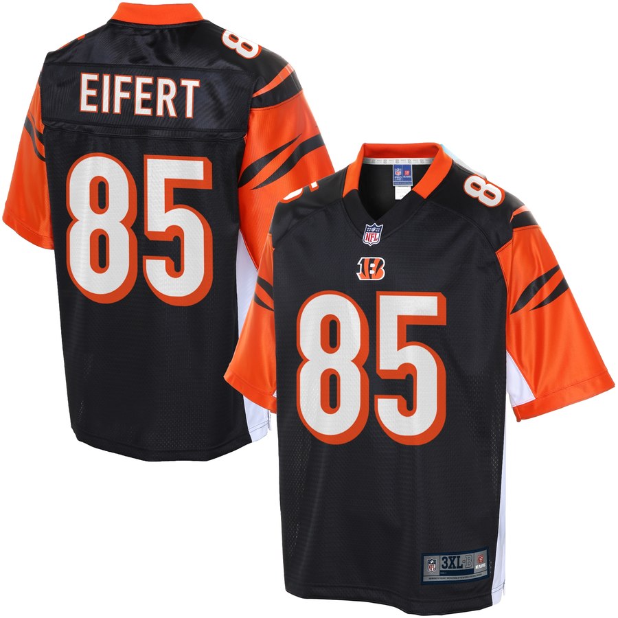 NFL Pro Line Mens Cincinnati Bengals Tyler Eifert Big And Tall Team Color Jersey