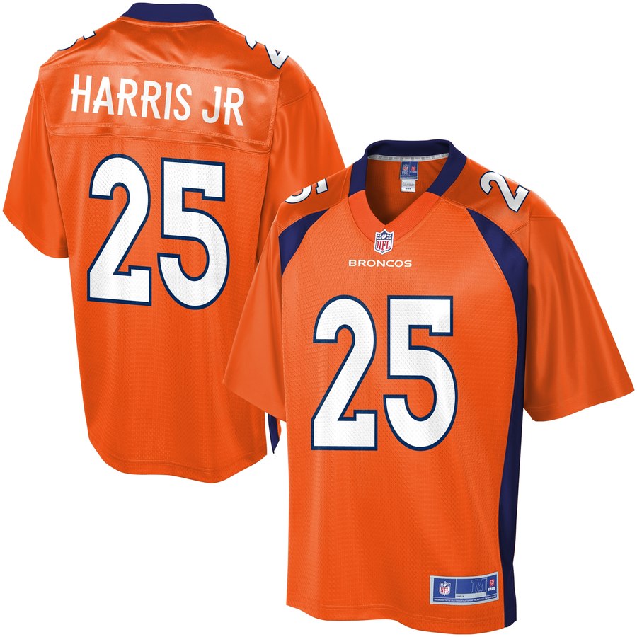 Mens Denver Broncos Chris Harris Jr NFL Pro Line Team Color Jersey