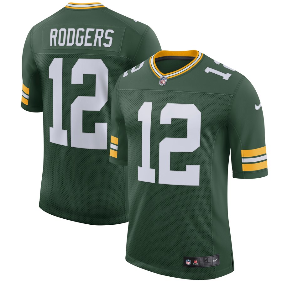 Youth Green Bay Packers Aaron Rodgers Nike Green Classic Limited Player Jersey