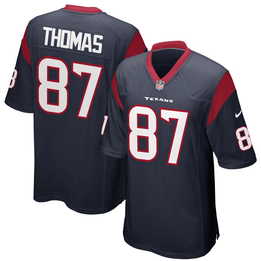 Mens Houston Texans Demaryius Thomas Nike Navy Game Jersey