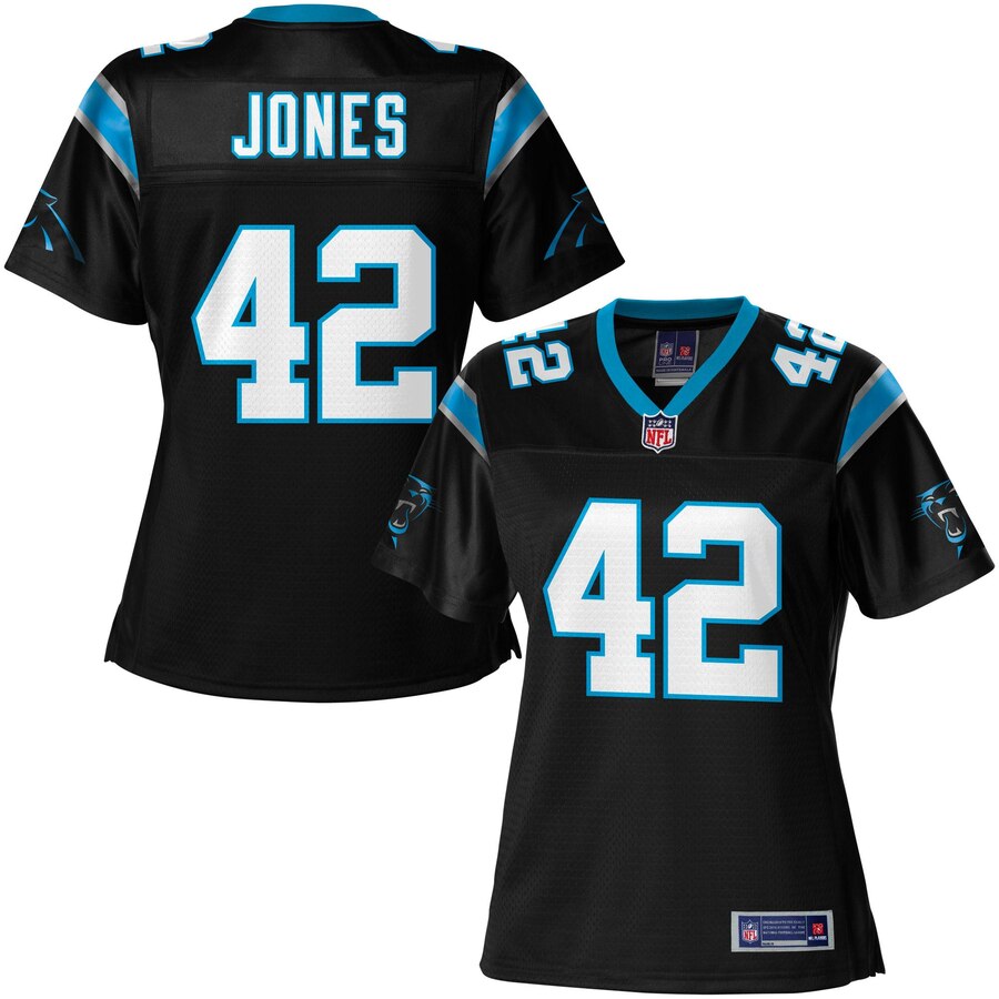 NFL Pro Line Women's Carolina Panthers Colin Jones Team Color Jersey