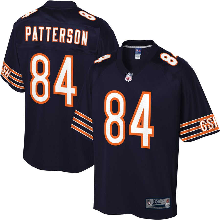 Men's Chicago Bears Cordarrelle Patterson NFL Pro Line Navy Big & Tall Player Jersey