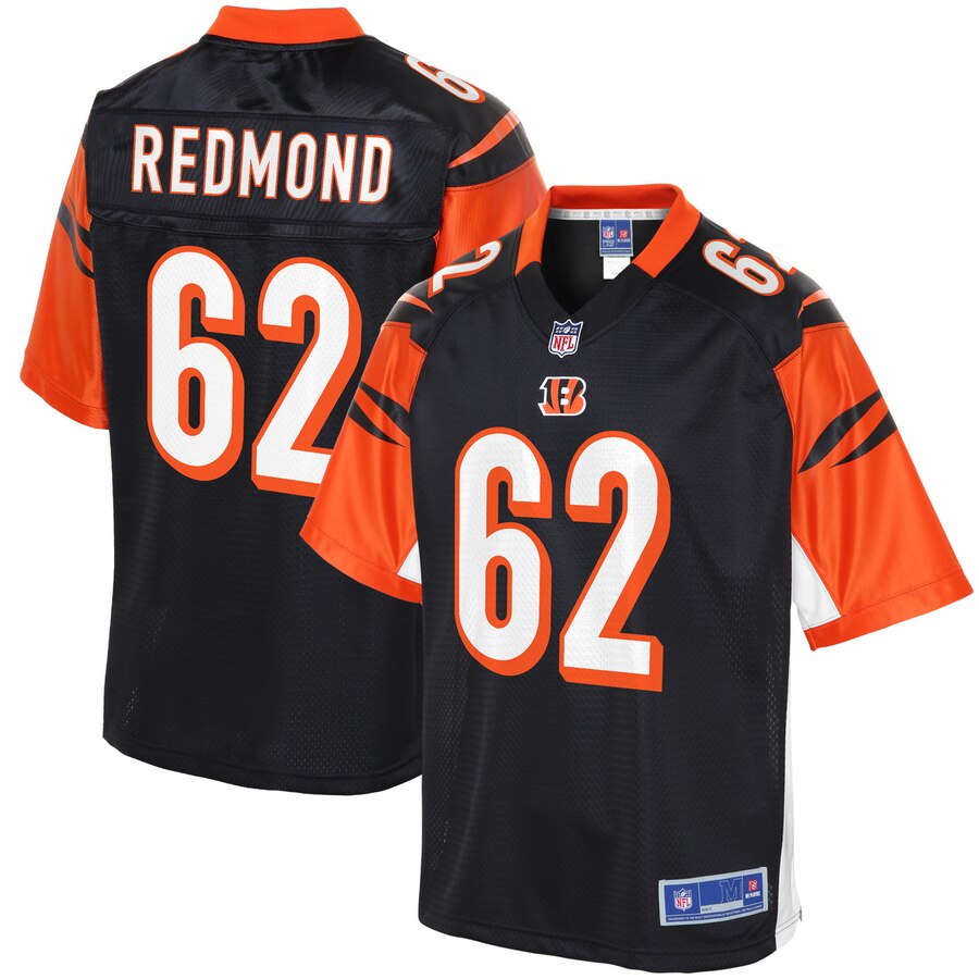 Men's Cincinnati Bengals Alex Redmond NFL Pro Line Black Player Jersey