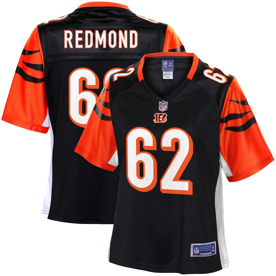 Women's Cincinnati Bengals Alex Redmond NFL Pro Line Black Player Jersey