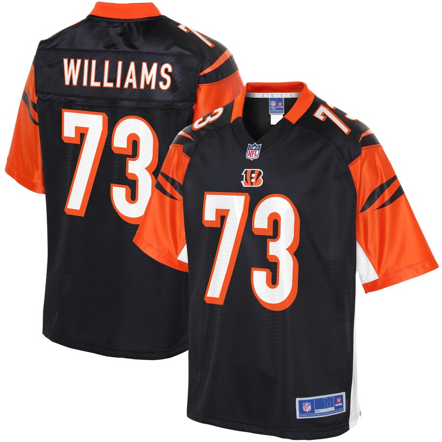 Men's Cincinnati Bengals Jonah Williams NFL Pro Line Black Player Jersey