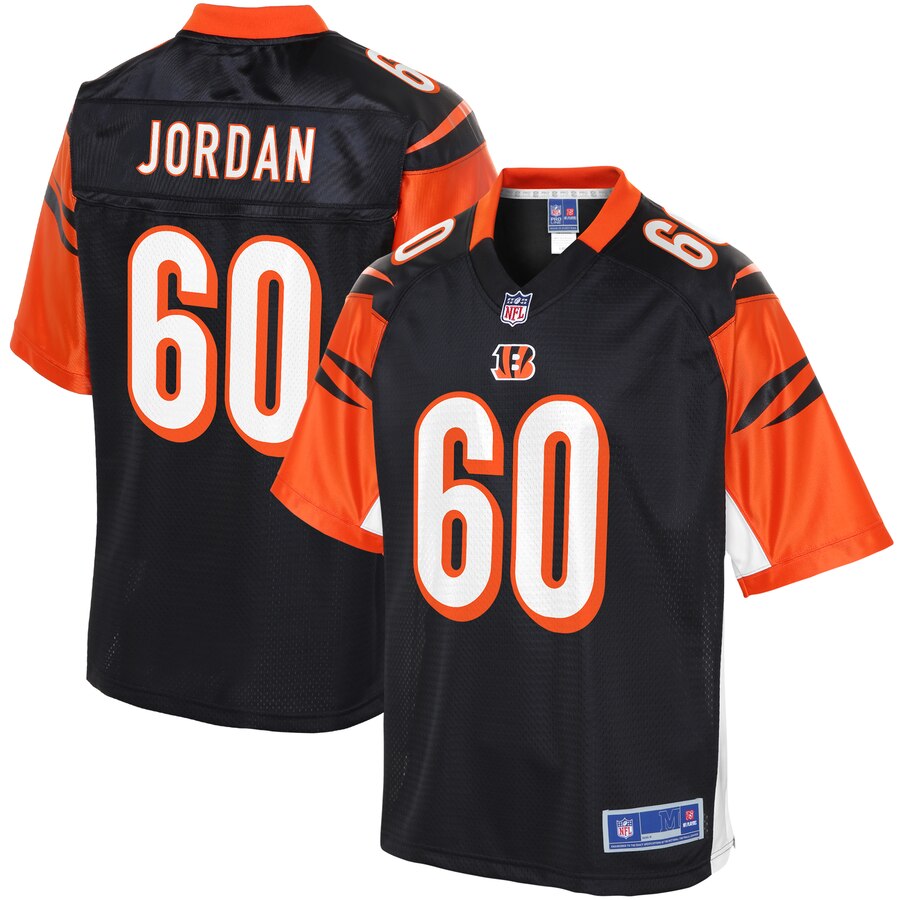 Men's Cincinnati Bengals Michael Jordan NFL Pro Line Black Player Jersey